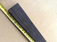 Macassar Ebony 1-1/8 x 3 x 63-1/4